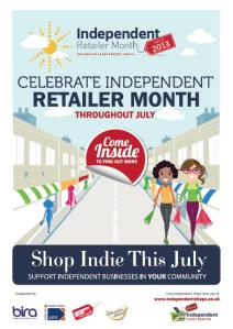 indie month poster 2013 image